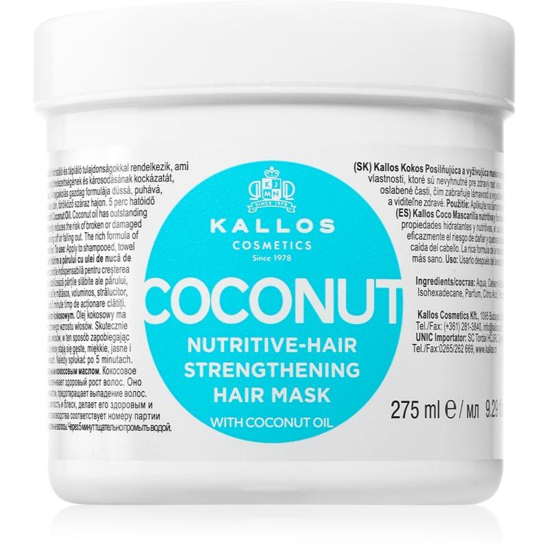 Kallos KJMN Professional Coconut výživná maska pro oslabené vlasy 275 ml