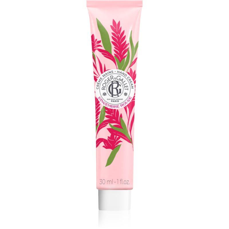 Roger & Gallet Gingembre Rouge výživný krém na ruce a nehty pro ženy 30 ml