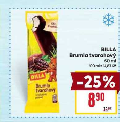 BILLA Brumla tvarohový 60 ml 
