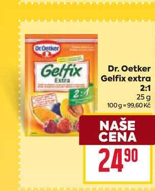 Dr. Oetker Gelfix extra 2:1 25 g