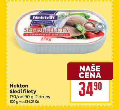 Nekton Sledi filety 170/od 90 g