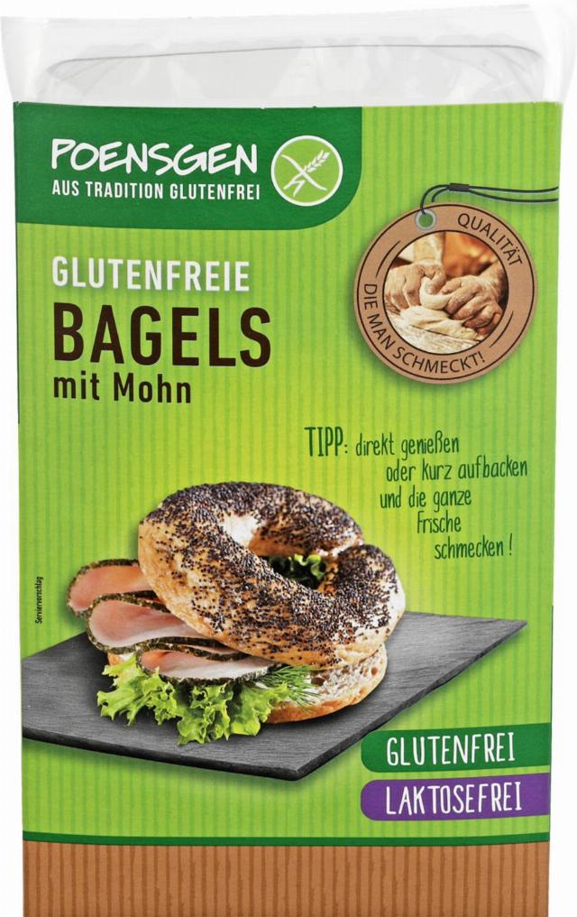Poensgen Bagel s mákem 2 ks