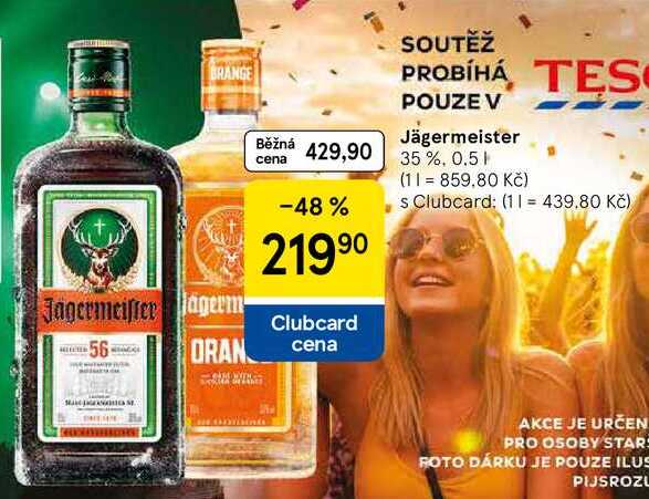 Jägermeister 35%, 0.5 l