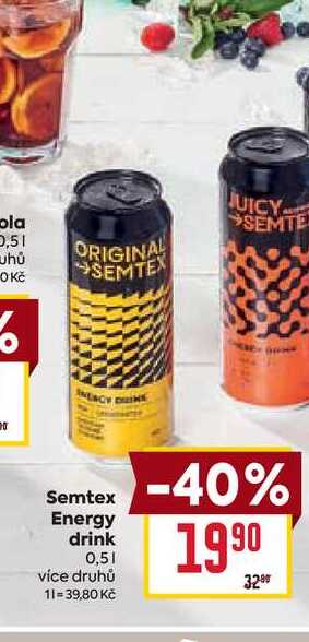 Semtex Energy drink 0,5l