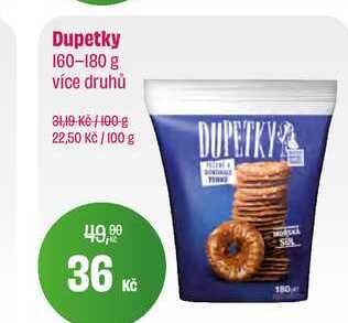 Dupetky 160-180 g 