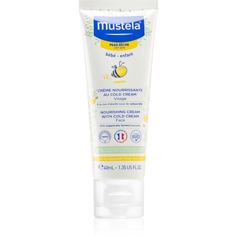 Mustela Bébé Dry Skin výživný krém pro suchou pleť pro děti od narození 40 ml