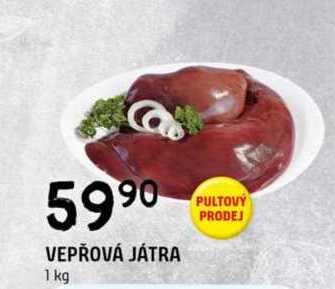 Vepřová játra 1kg
