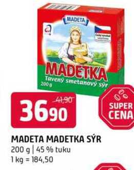 Madeta Madetka sýr 200g