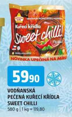 Vodňanská pečená kuřecí křídla sweet chilli 500g