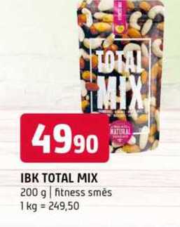 IBK total mix 200 g fitness směs 