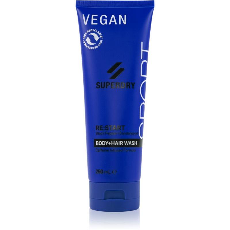 Superdry RE:start sprchový gel na tělo a vlasy pro muže 250 ml