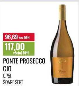 PONTE PROSECCO GIO 0,75l