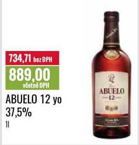 ABUELO 12 yo 37,5% 1l