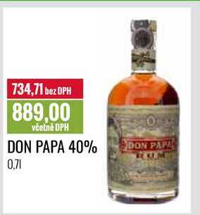 DON PAPA 40% 0,7l