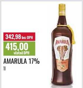 AMARULA 17% 1l