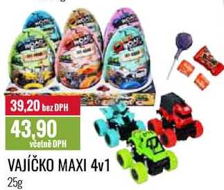 VAJÍČKO MAXI 4v1 25g 