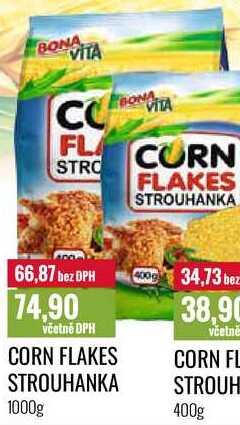 CORN FLAKES STROUHANKA 1000g 