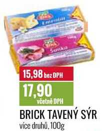 BRICK TAVENÝ SÝR 100g 
