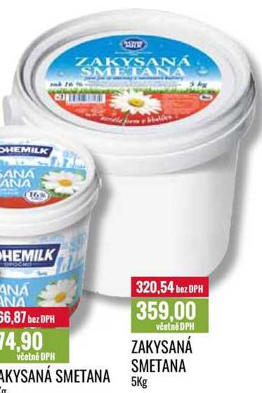 ZAKYSANÁ SMETANA 5Kg 