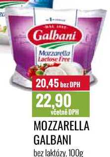MOZZARELLA GALBANI bez laktózy, 100g 