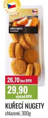 KUŘECÍ NUGETY chlazené, 300g 