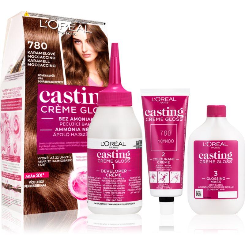L’Oréal Paris Casting Creme Gloss barva na vlasy odstín 780 Caramel Moccacci 1 ks