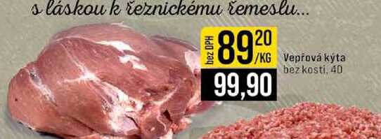Vepřová kyta bez kosti, 1kg