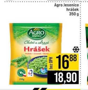 Agro Jesenice hrášek 350 g
