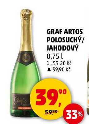 GRAF ARTOS POLOSUCHÝ/ JAHODOVÝ, 0,75 l