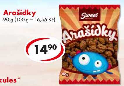 Arašídky, 90 g