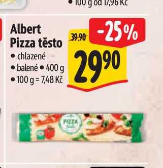 Albert Pizza těsto 400 g