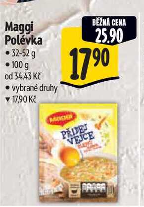 Maggi Polévka 32-52 g 