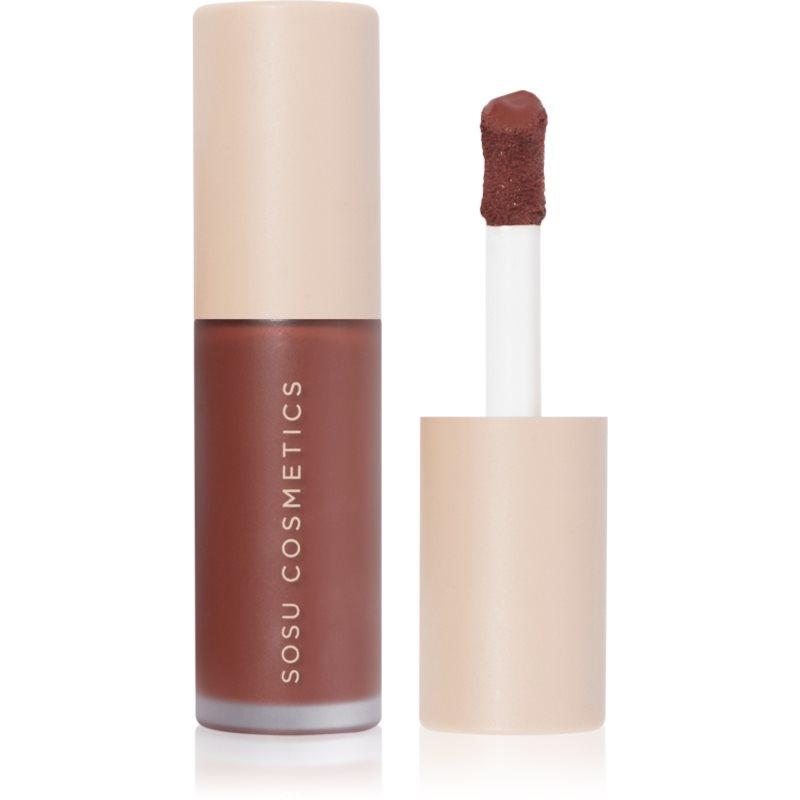 SOSU Cosmetics Liquid Blush tekutá tvářenka odstín Toasted Cherry 9 ml