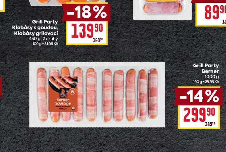 Grill Party Berner 1000 g