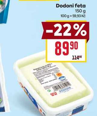 Dodoni feta 150 g