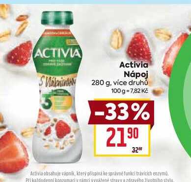Activia Nápoj 280g