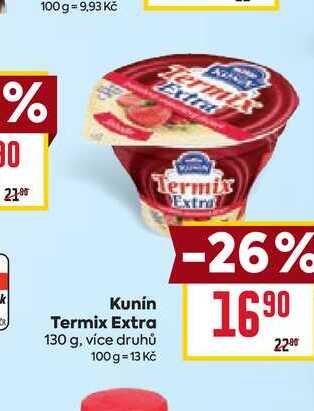 Kunín Termix Extra 130 g