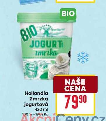 Hollandia Zmrzka jogurtová 420 ml 