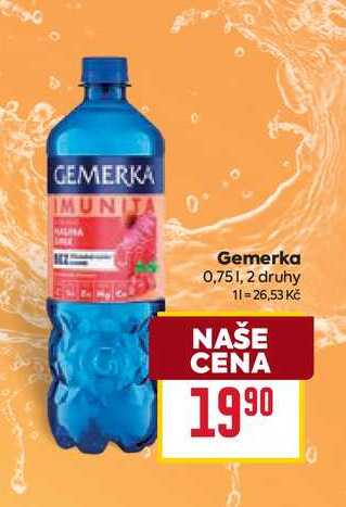 Gemerka 0,75l