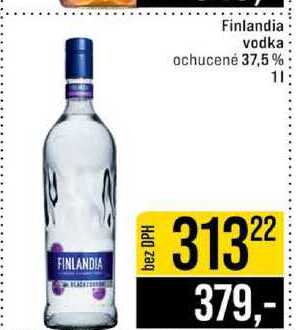 Finlandia vodka ochucené 37,5% 1l