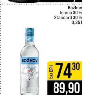 Božkov Jemná 30% Standard 30% 0,35l