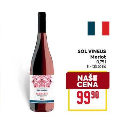 SOL VINEUS Merlot 0,75l