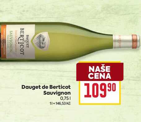 Dauget de Berticot Sauvignon 0,75l