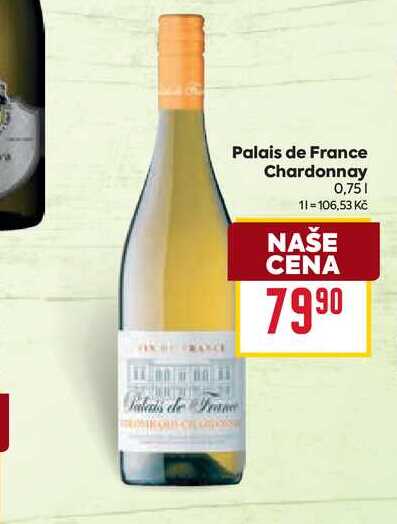 Palais de France Chardonnay 0,75l
