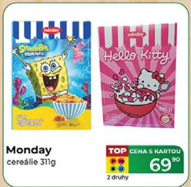 Monday cereálie 311g  