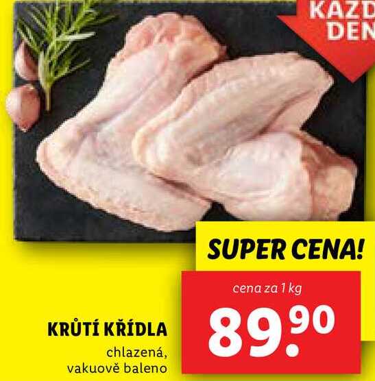 KRŮTÍ KŘÍDLA, cena za 1 kg  