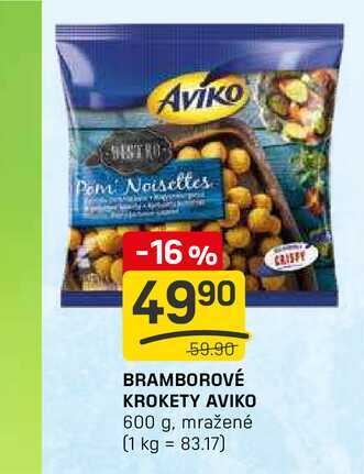 BRAMBOROVÉ KROKETY AVIKO 600 g