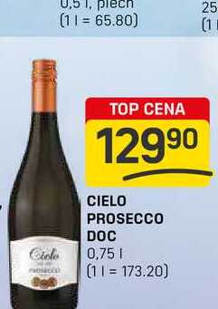 CIELO PROSECCO DOC 0,75l