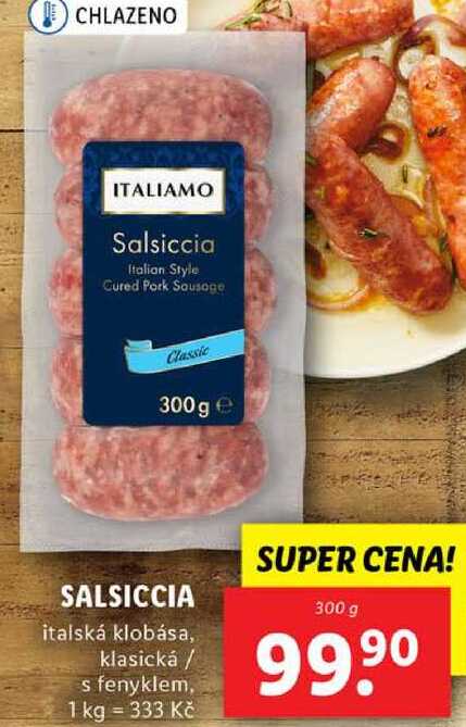 SALSICCIA, 300 g