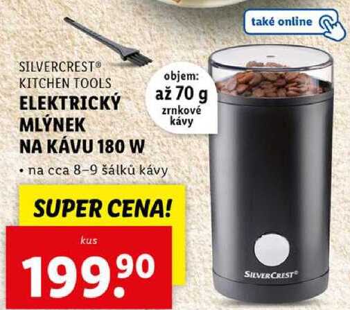 ELEKTRICKÝ MLÝNEK NA KÁVU 180 W 